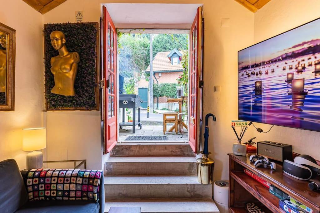 Unique Luxurious 17-Century Smart Chapel In Historical Center - Sintra Wow Villa Exterior foto